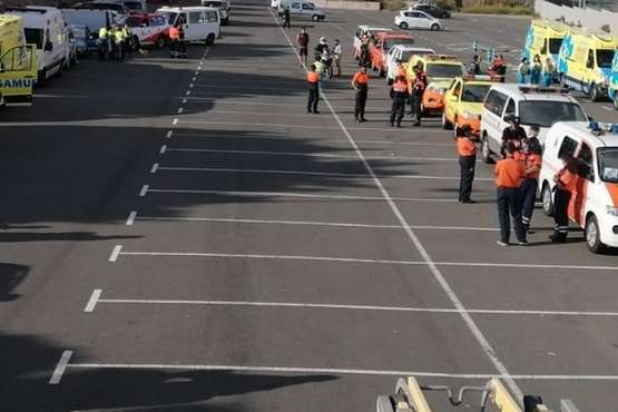 Emotivo adiós al jefe y fundador de los GIORS José Antonio Bolaños/TA.